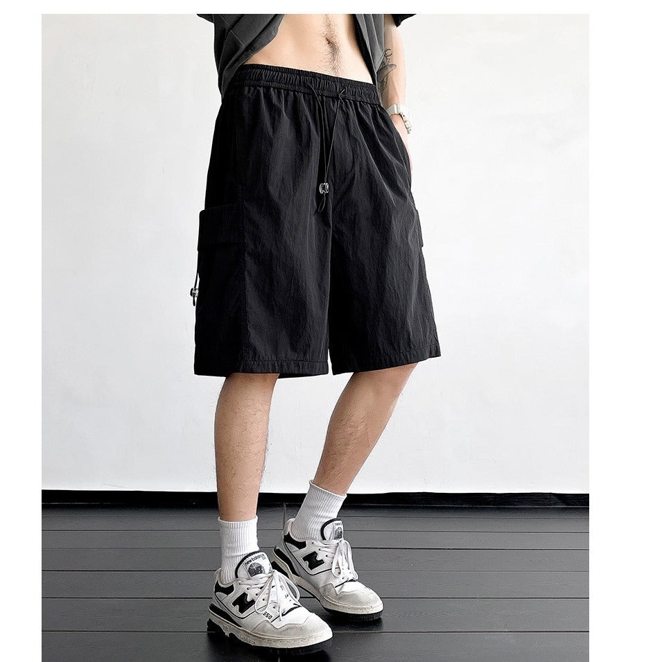 Men's Relaxed Fit Cargo Shorts - Lightweight Breathable Streetwear - product image 3