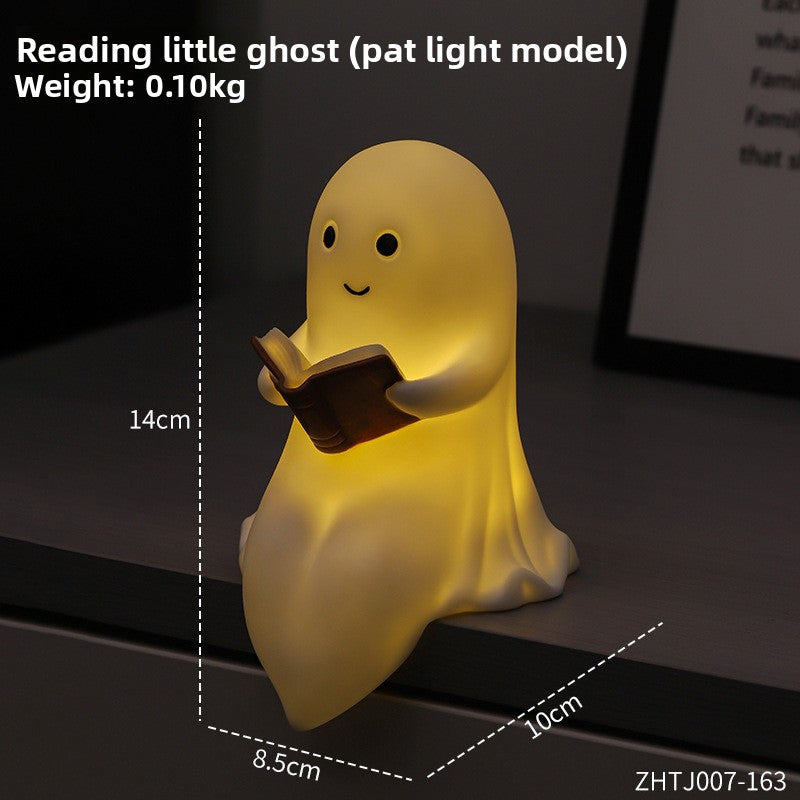 Ghost Night Light Cute Ghost Reading Desk Lamp