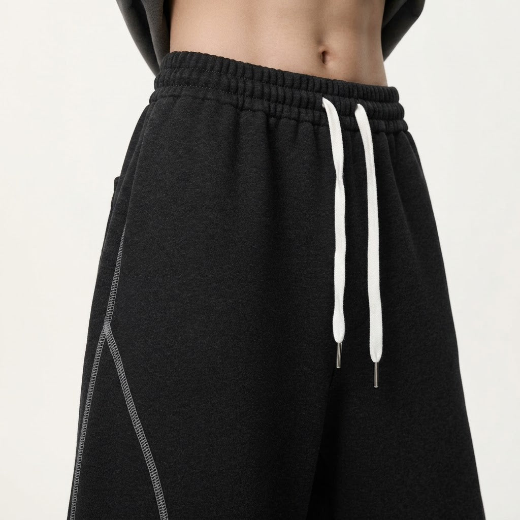 Unisex Oversized Flowy Scimitar Streetwear Sweatpants