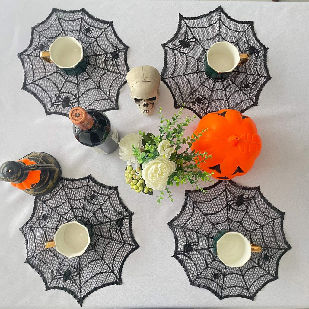 4 Cup Placemats Halloween tablecloth