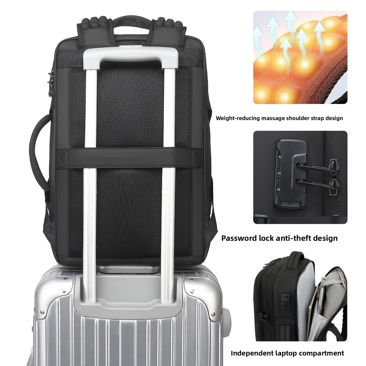 Built in Vacuum-Sealed Backpack