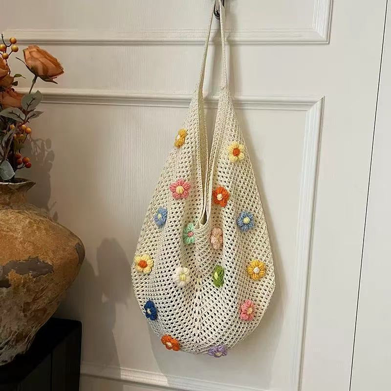 BreezyPatch Woven Shoulder Bag