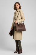 Retro Large Capacity Crossbody Handbag