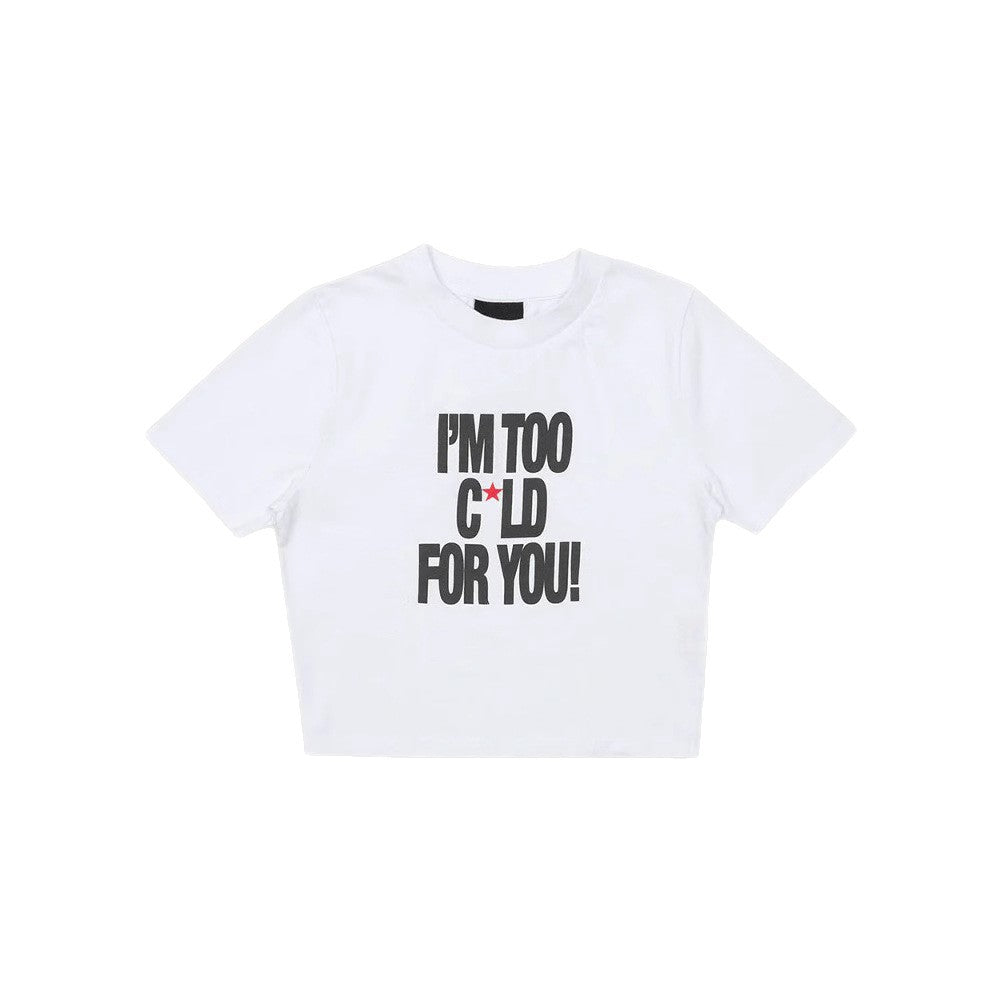 Cartoon Print Cotton T-Shirt
