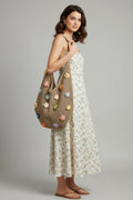 BreezyPatch Woven Shoulder Bag