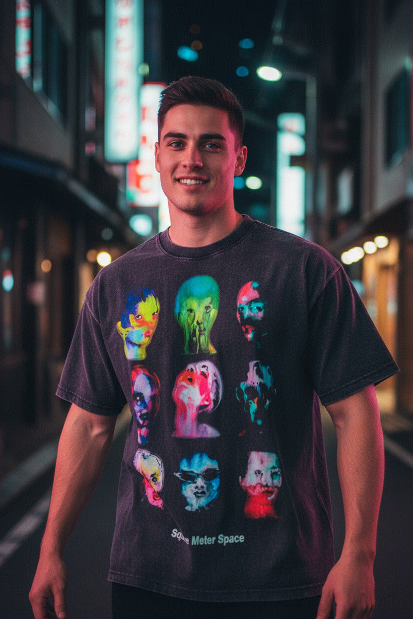 Men's Vintage Washed Cotton Graphic T-Shirt - product image 2