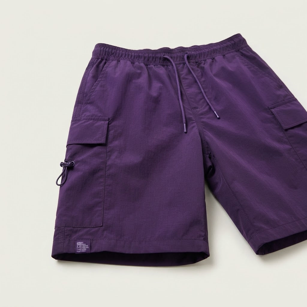 Men's Relaxed Fit Cargo Shorts - Lightweight Breathable Streetwear - product image 5