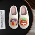 Halloween Cookie Plush Slippers Funny Design