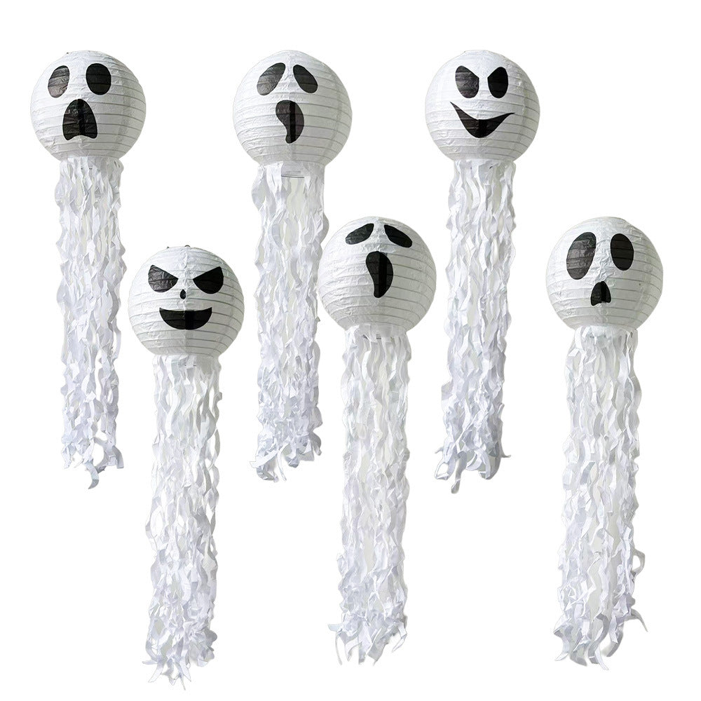 Paper Lantern Set Jellyfish Pumpkin 