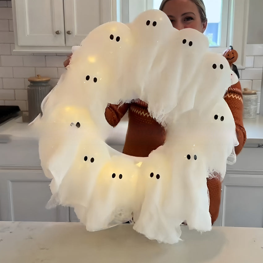 Ghost Garland Front Door Decoration Pendant