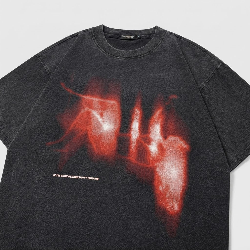 Men's Vintage Washed Cotton Graphic T-Shirt - product image 4