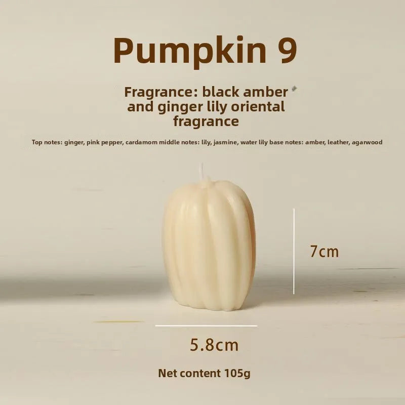 Halloween Pumpkin Shaped Scented Candles