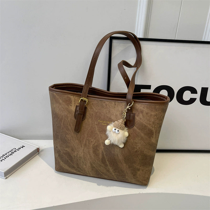 Suede Bucket bag