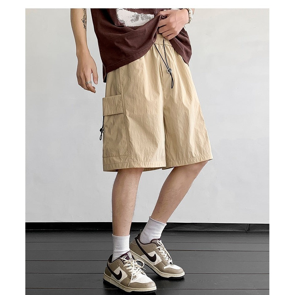 Men's Relaxed Fit Cargo Shorts - Lightweight Breathable Streetwear - product image 6