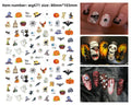 Halloween nail stickers Pack of 4 