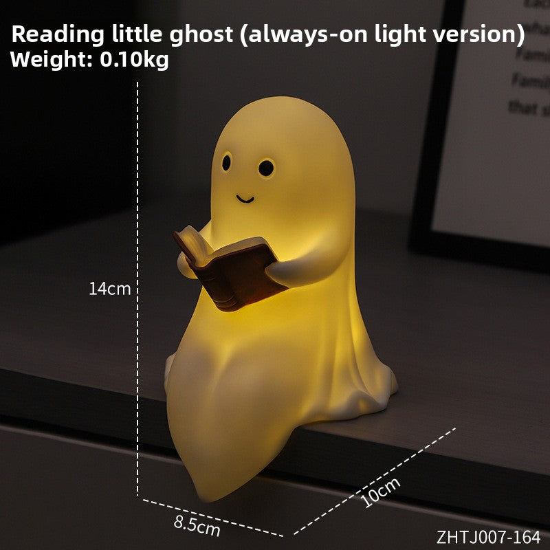 Ghost Night Light Cute Ghost Reading Desk Lamp