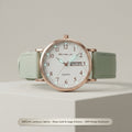Bifeiya Women's Minimalist Quartz Watch with Silicone Strap