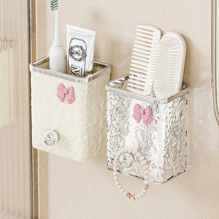 Wall Mounted Bathroom Organizer Storage Rack