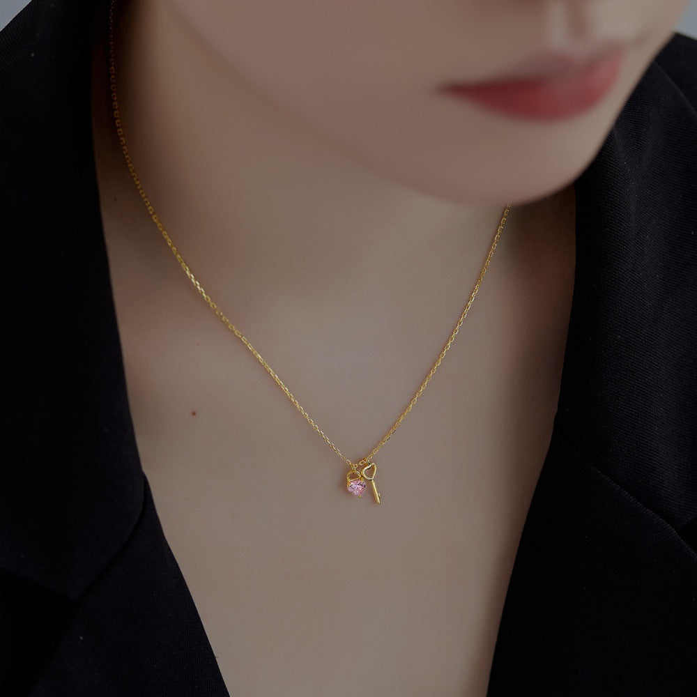 S925 Sterling Silver Heart Pendant Necklace