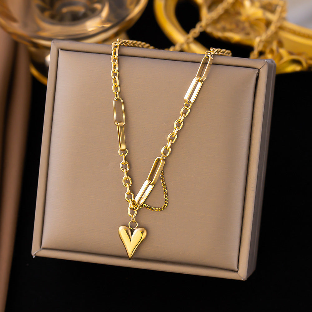 Titanium steel necklace