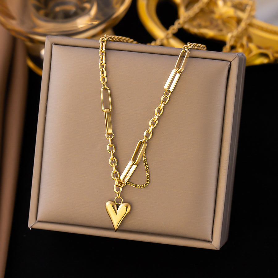 Titanium steel necklace