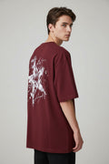 Loose Fit Printed Cotton T-Shirt in Multiple Colors