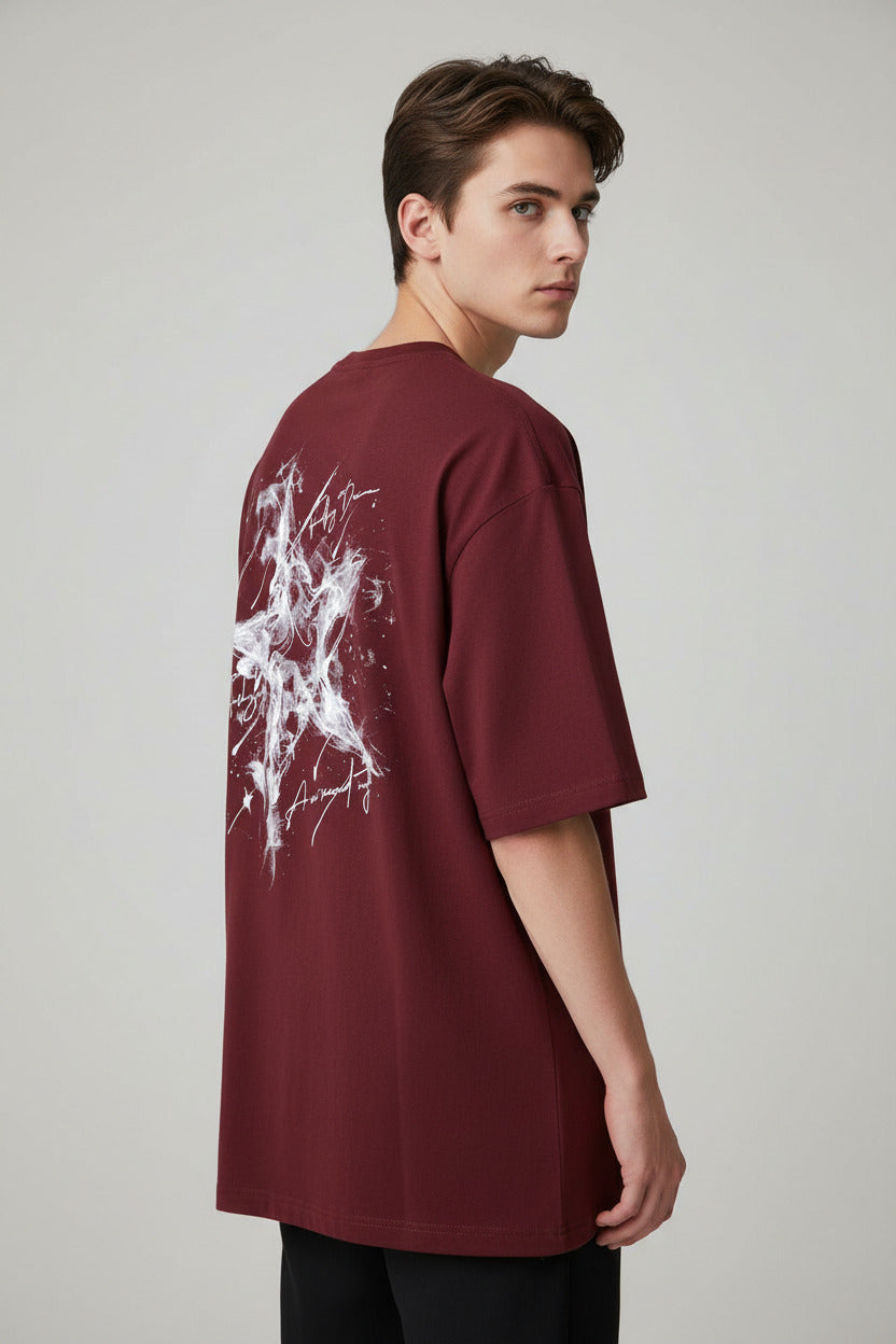 Loose Fit Printed Cotton T-Shirt in Multiple Colors