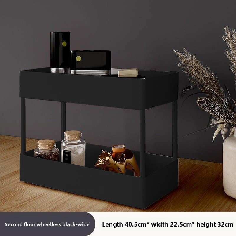 Multi-layer movable storage rack