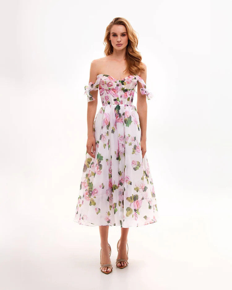 Lumière Organza A-Line Dress