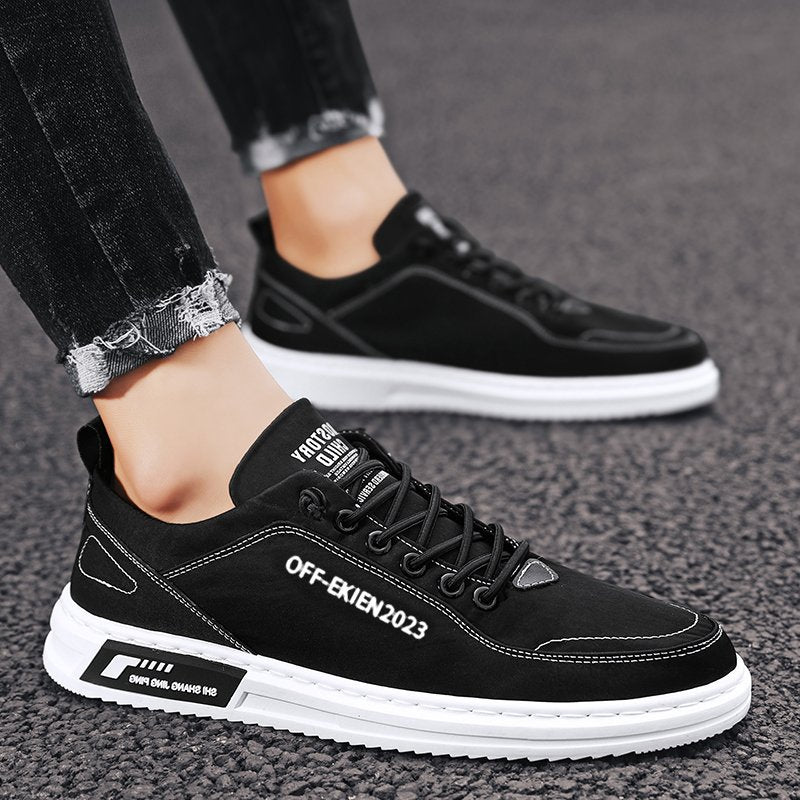 Mens Breathable Casual Canvas Sneakers
