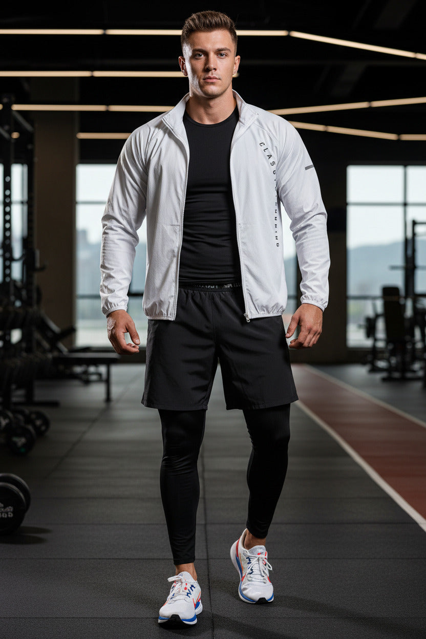 Athletic Training Five-Piece Sportswear Set