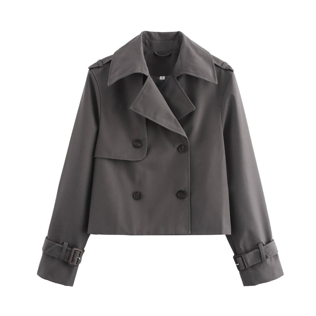 Women's loose-fitting long-sleeved coat