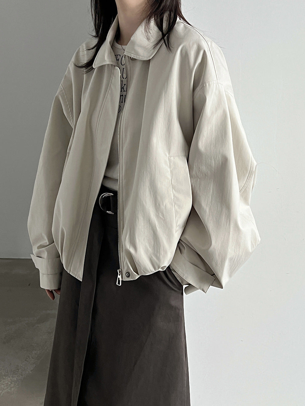 Doll Collar Short Coat