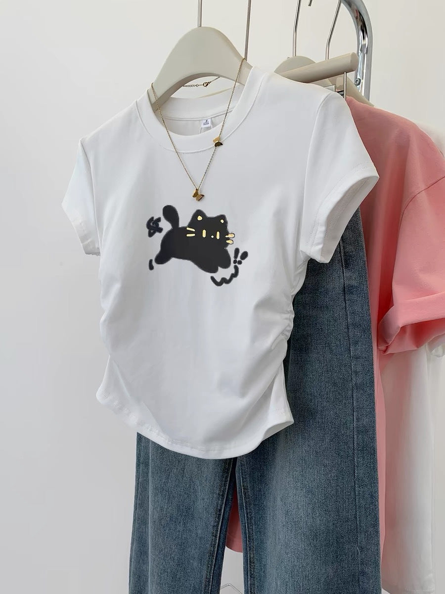 Small Slim-fit Slimming Spice Girls Short Top