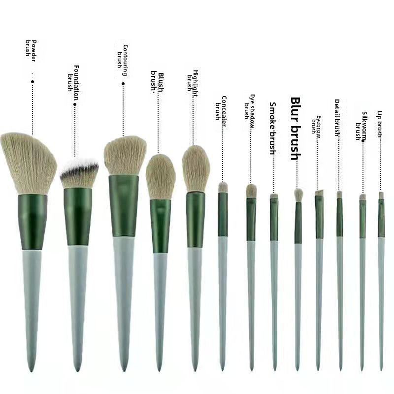 13 Piece Makeup Brush Set