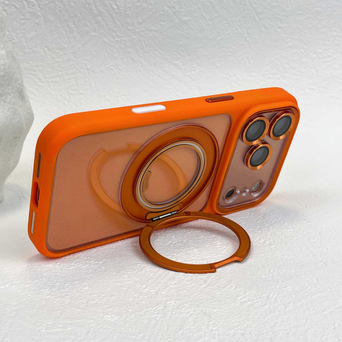 360 rotating bracket magnetic phone case