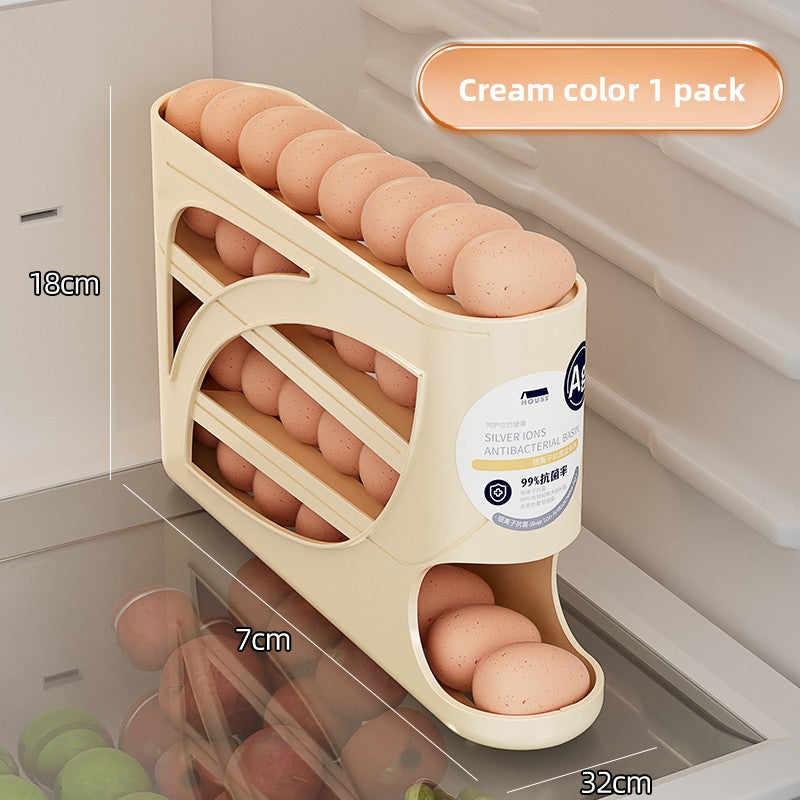 Rolling Egg Storage Box