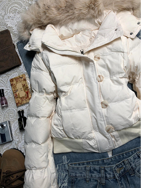 Womens Plush Cotton Jacket