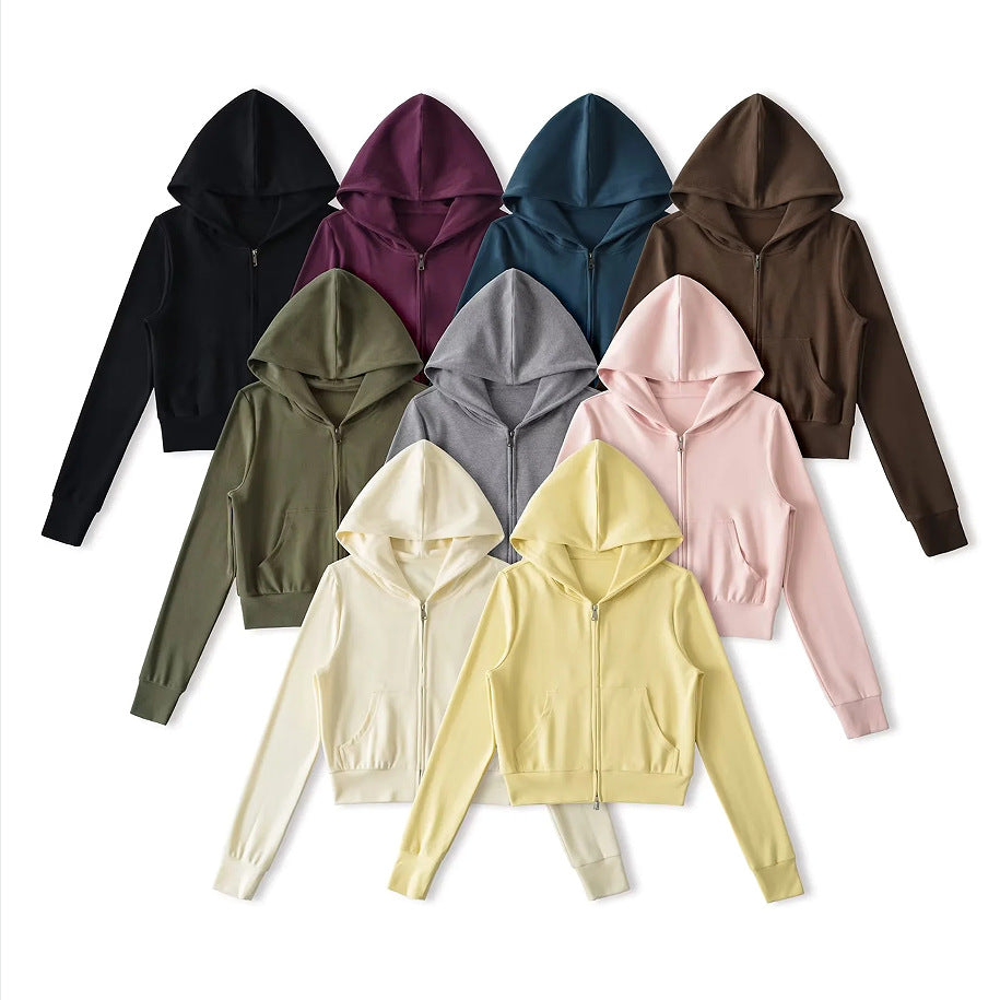 Womens Cotton Hooded Sweatshirt
