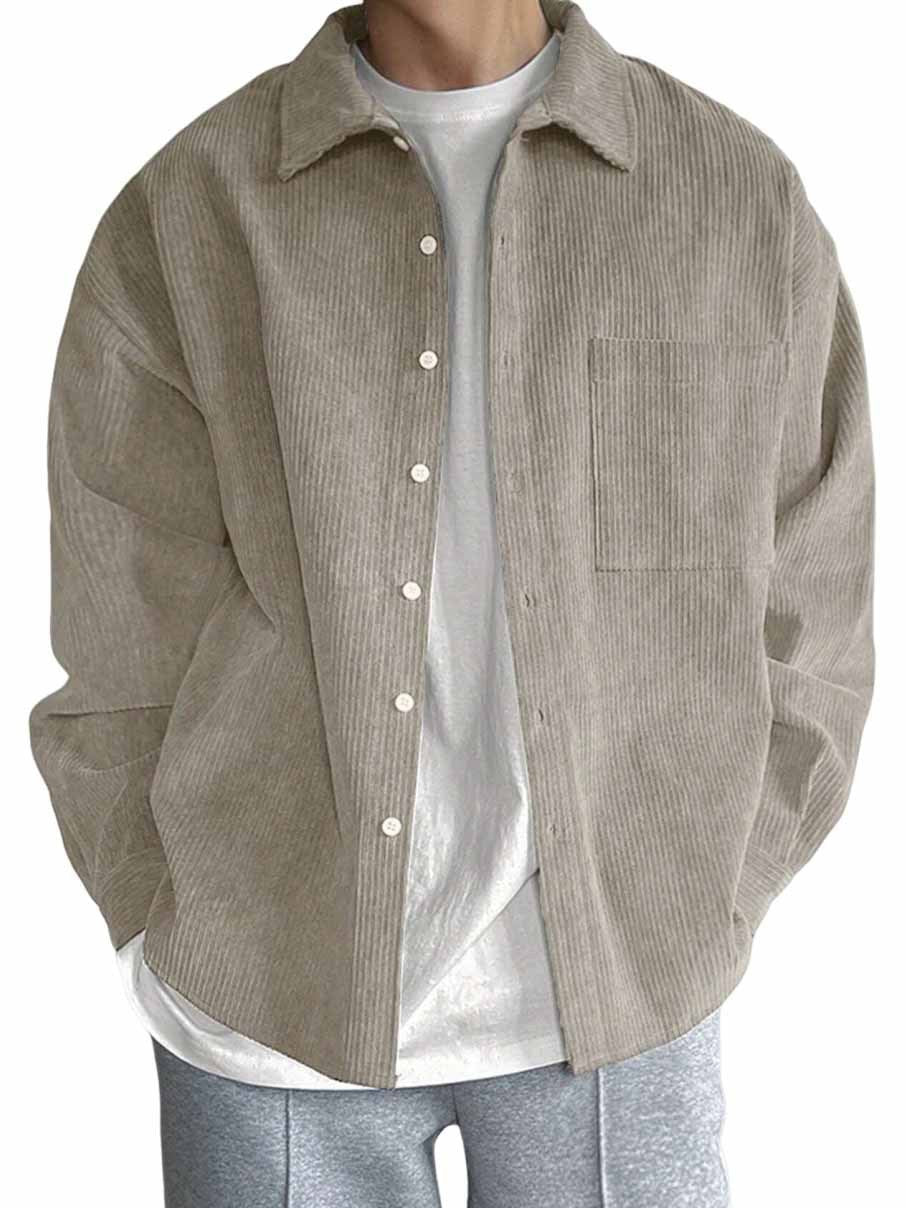 Velvet Men's Shirt - Breathable Polyester, 3D Printed Design, Relaxed Fit