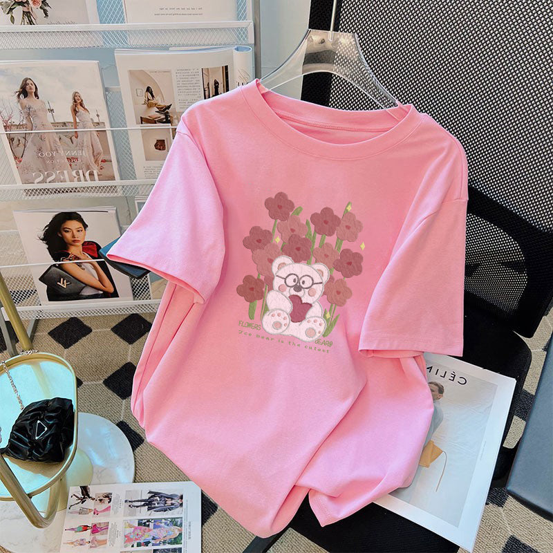 Loose-fit slimming T-shirt (Instagram style)