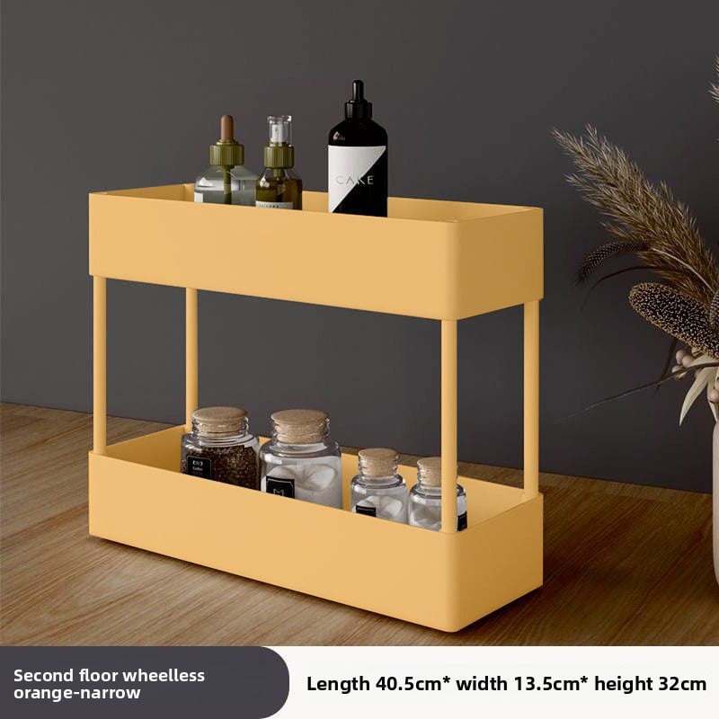 Multi-layer movable storage rack