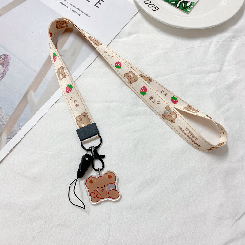 Anime Cartoon Design Detachable Lanyard