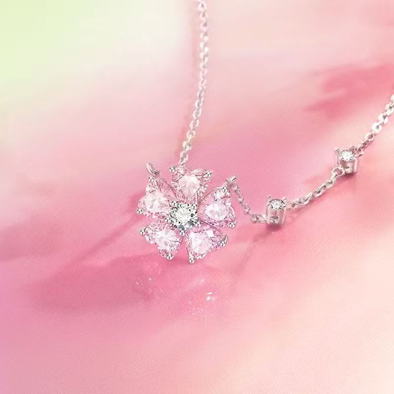 White Copper Butterfly Dream Necklace