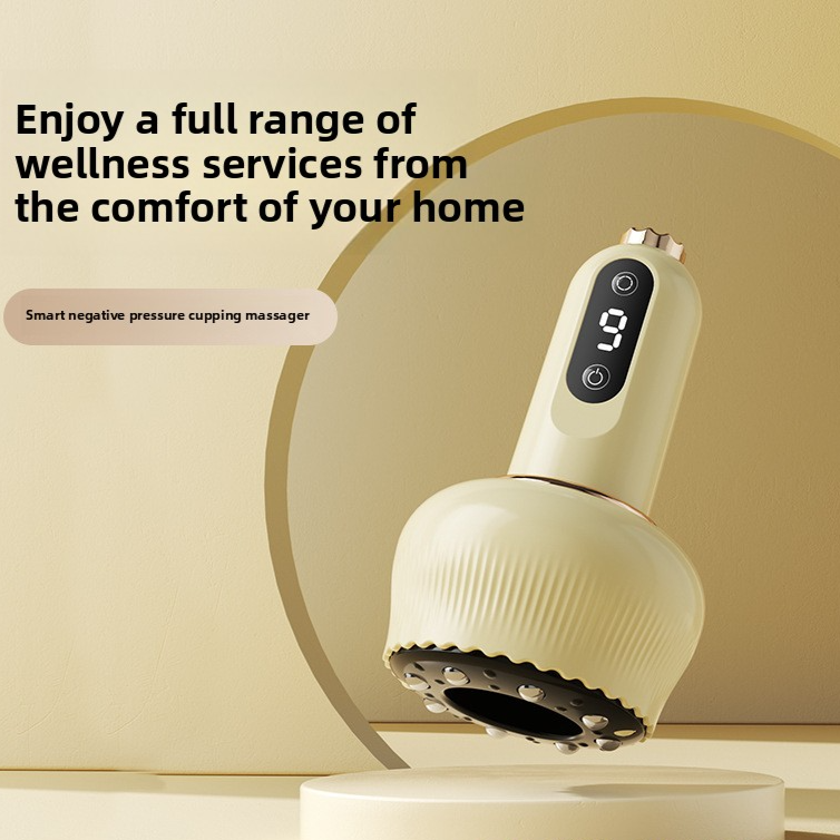 Rechargeable Gua Sha Massage Device with Heating Function
