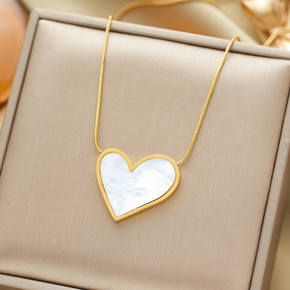 All-titanium steel necklace