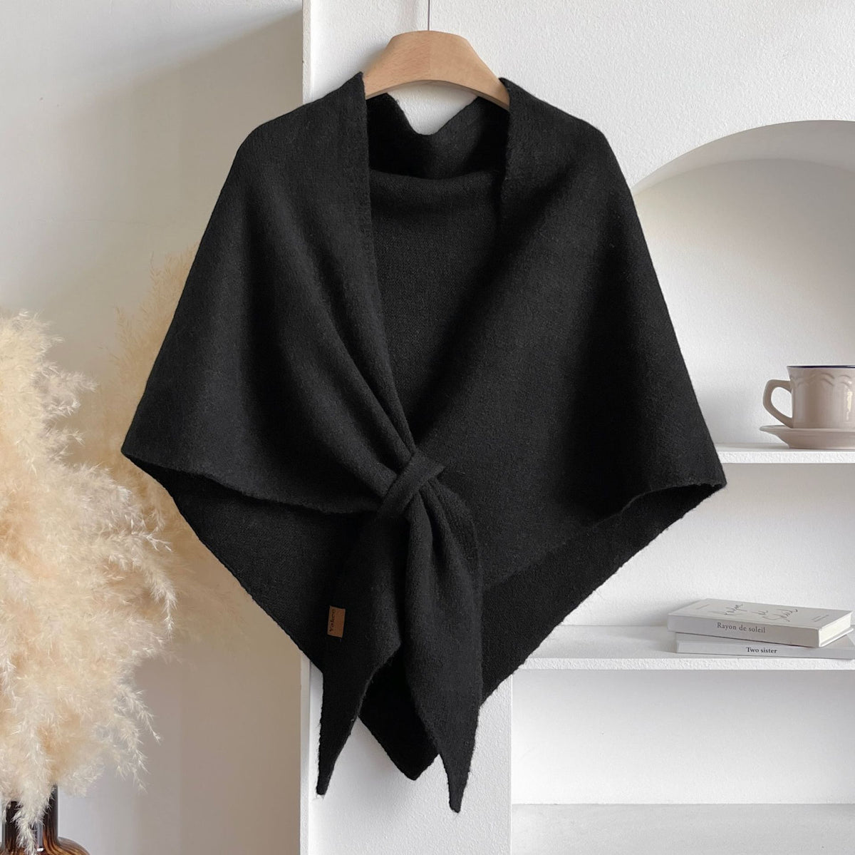 Soft Imitation Cashmere Triangle Shawl