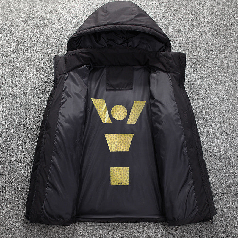 Mens Winter Hooded Jacket