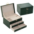 Multi-tiered drawer jewelry box