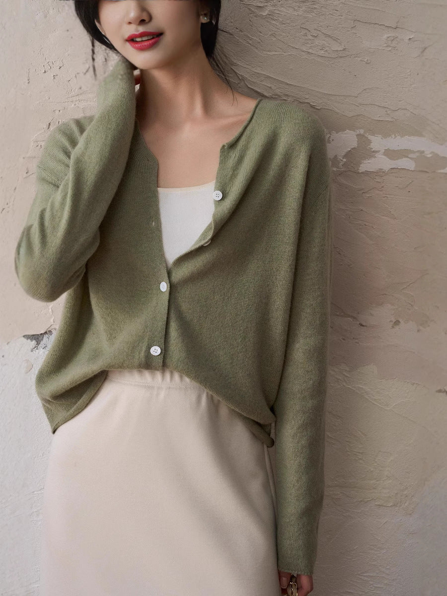 Knit cardigan